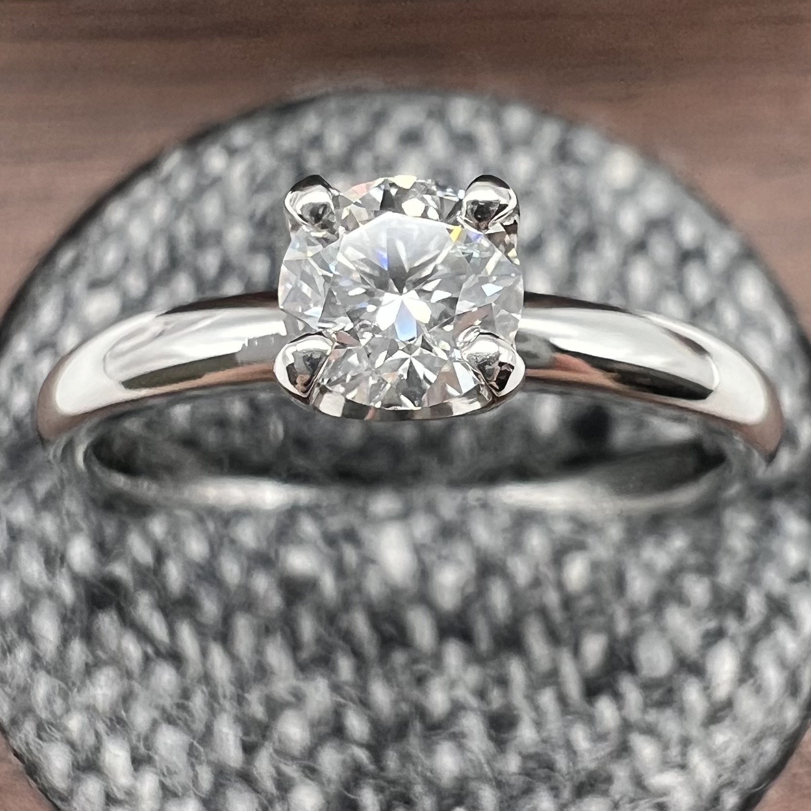 鎌倉彫金工房 指輪 8号 ダイヤモンド 0.2カラット プラチナ 手作り結婚指輪コース | 手作り結婚指輪・婚約指輪の鎌倉彫金工房