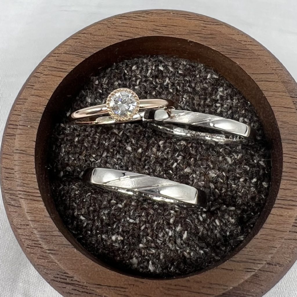 甲丸(1.5mm)・平打(2.5mm)・平打(2.0mm)