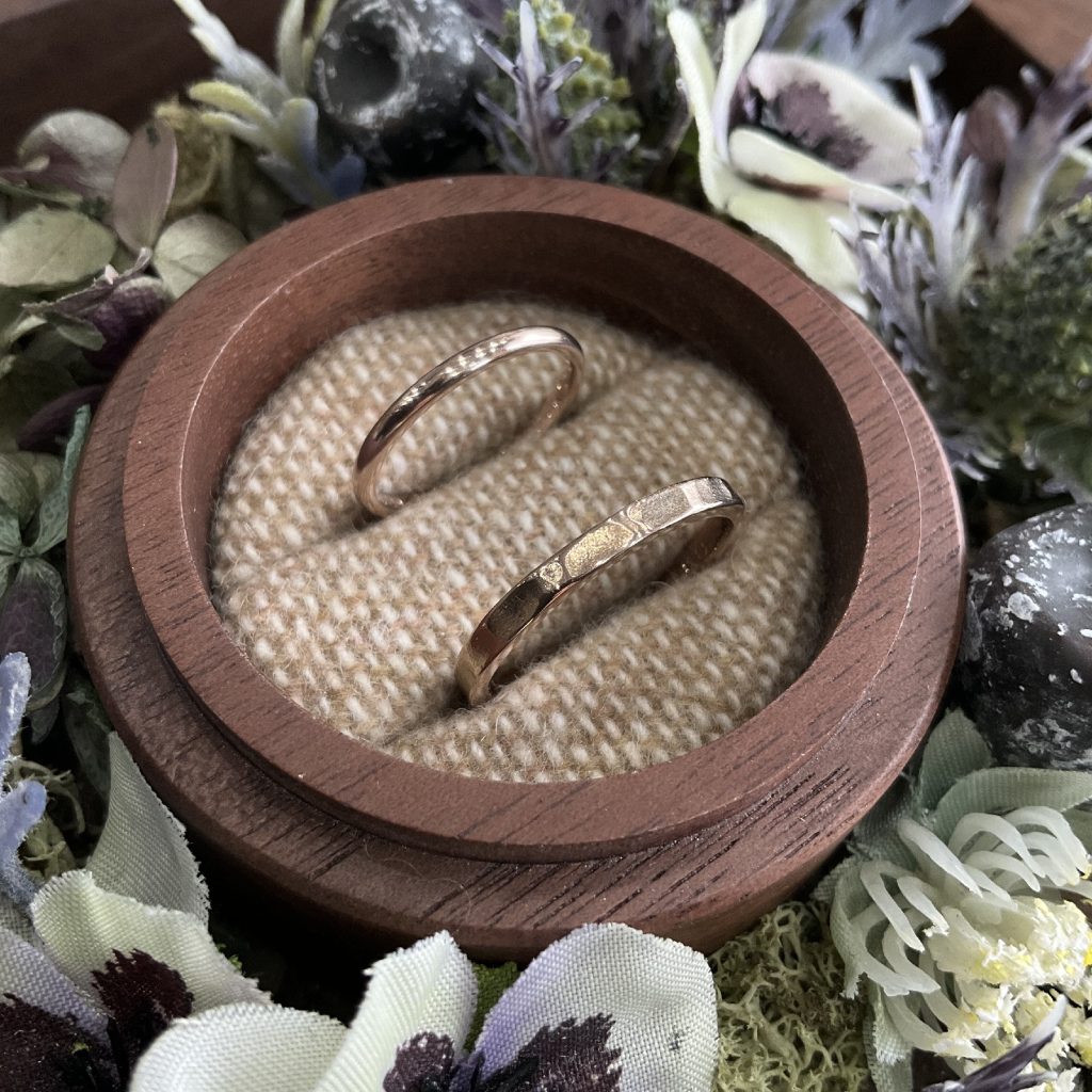 甲丸（1.5mm）・鎚目（つちめ）（2.0mm）