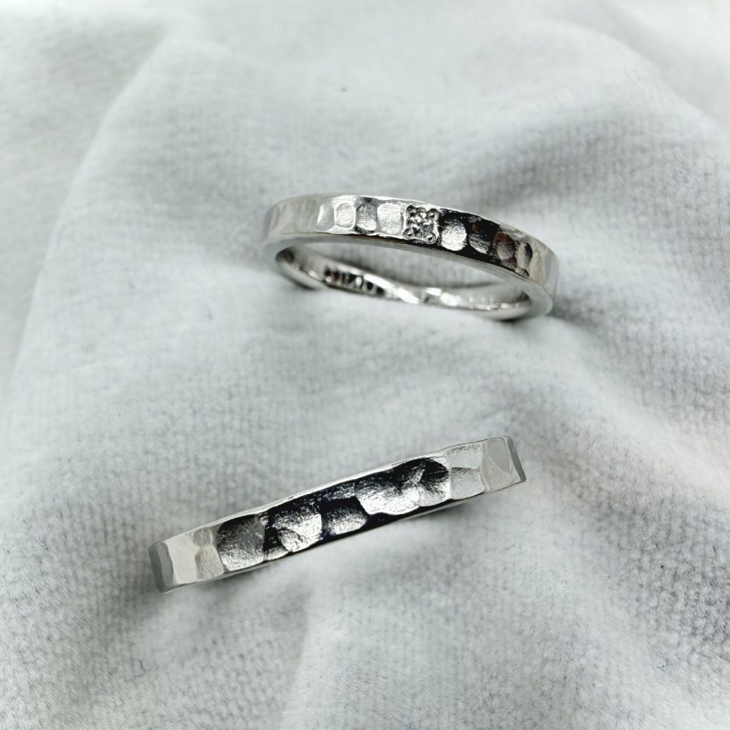 鎚目（つちめ）（2.5mm）・鎚目（つちめ）（2.5mm）