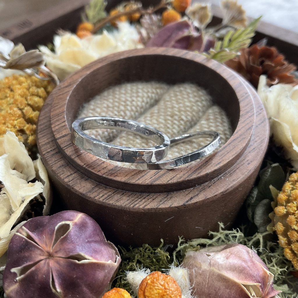 鎚目（つちめ）（2.5mm）・鎚目（つちめ）（1.5mm）