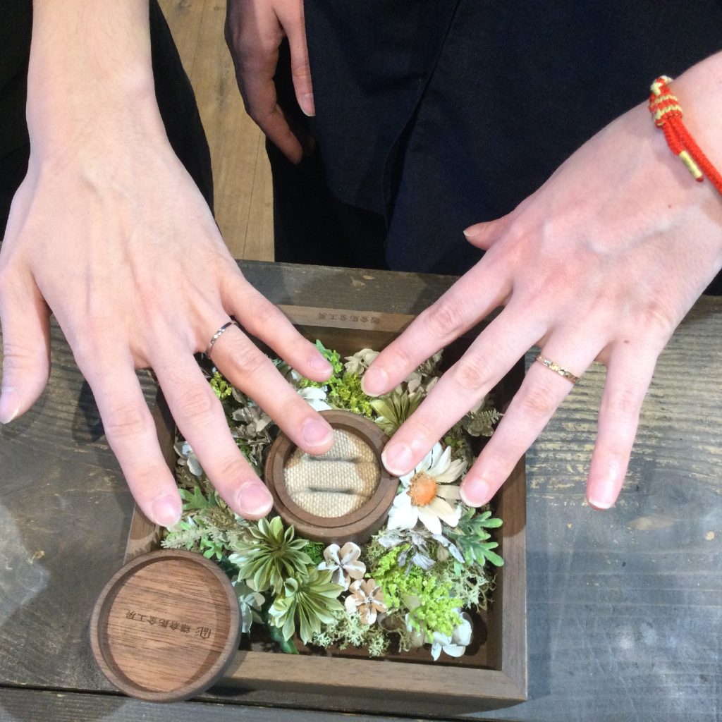 平打（1.5mm）・鎚目（つちめ）（2.0mm）