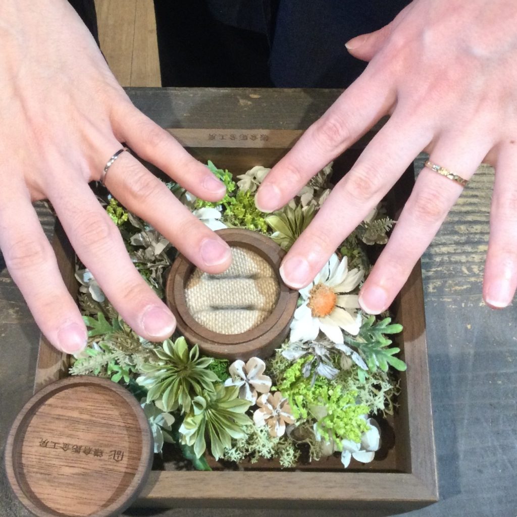 平打（1.5mm）・鎚目（つちめ）（2.0mm）