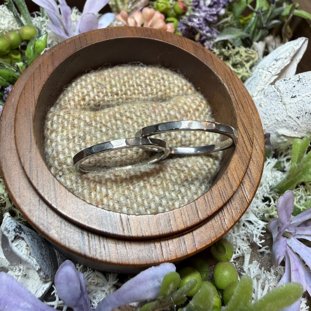 鎚目（つちめ）（1.5mm）・鎚目（つちめ）（1.5mm）