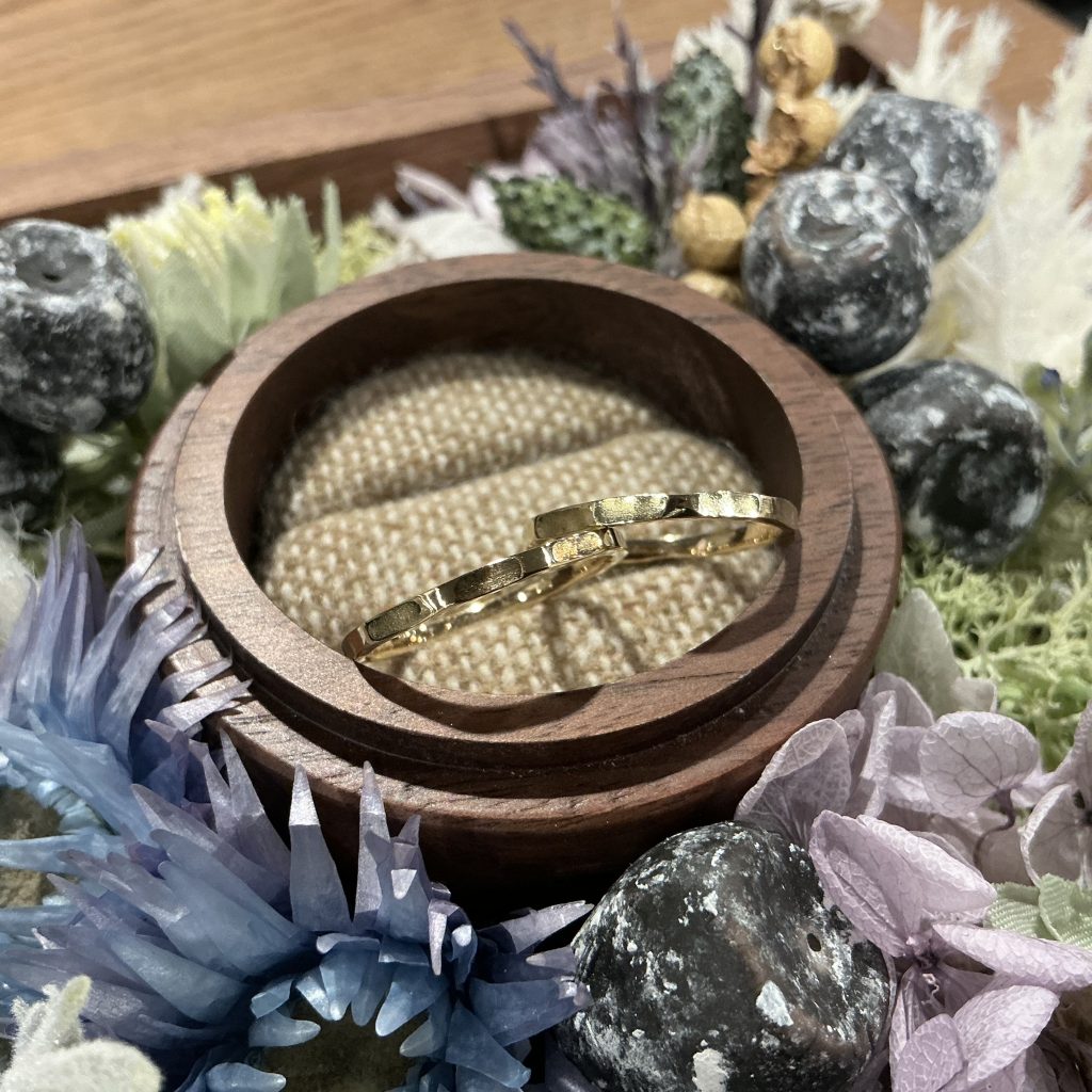 鎚目（つちめ）（1.5mm）・鎚目（つちめ）（1.5mm）