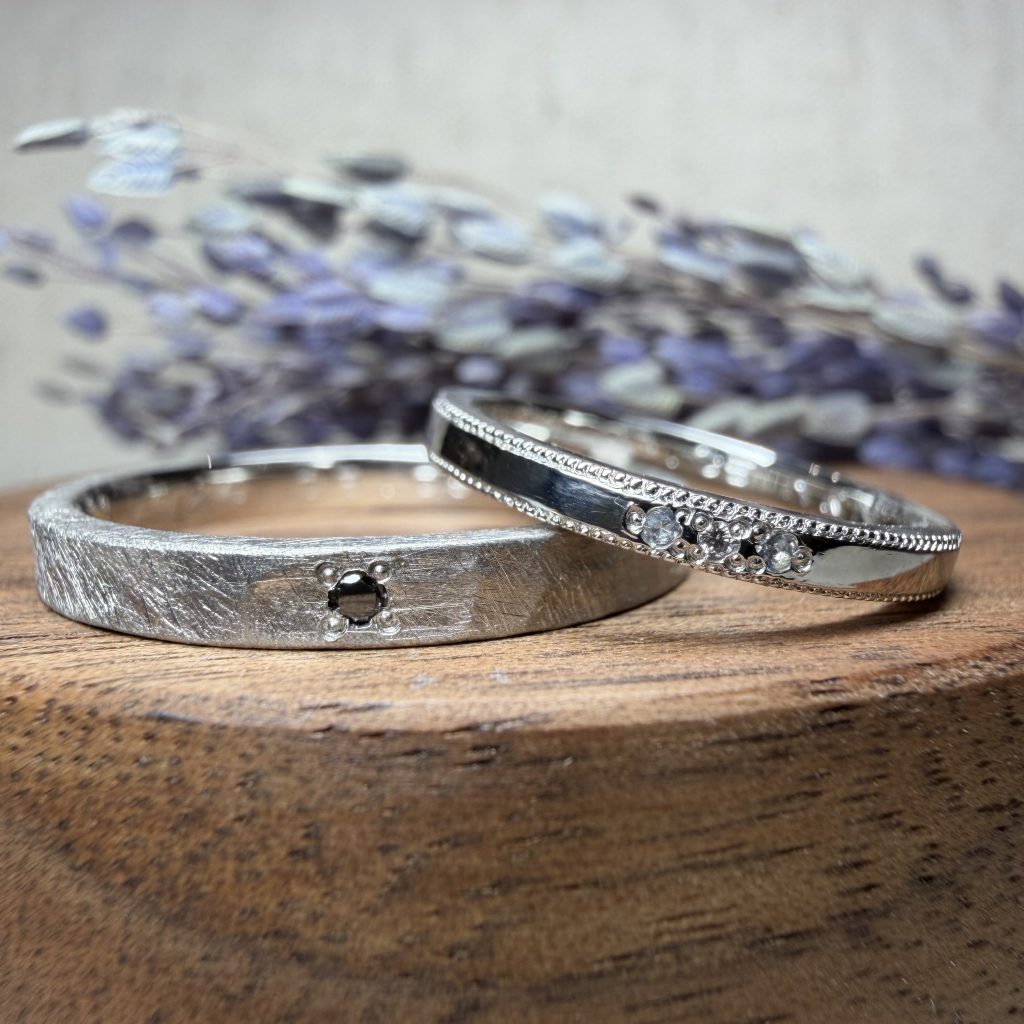 鎚目（つちめ）（2.5mm）・平打（2.0mm）