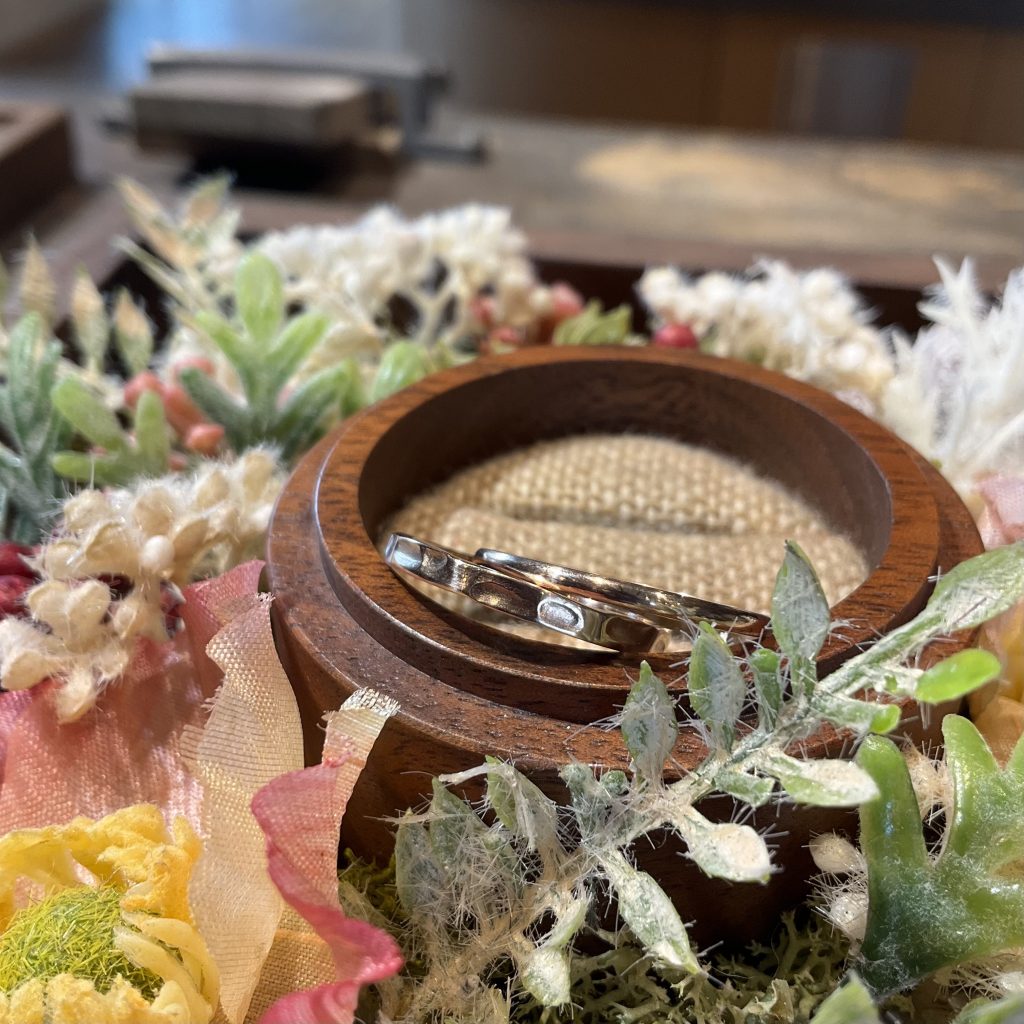 鎚目（つちめ）（2.0mm）・甲丸（1.5mm）